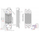 Теплообмінник пластинчастий 19 пл. Vaillant TEC pro - 0020038572