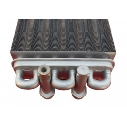 Основний Бітермічний Теплообмінник Immergas 23 kw різьбове підключення (1.023625)