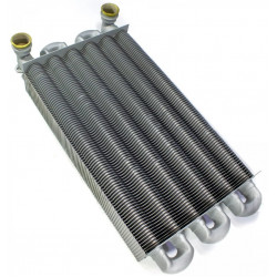 Основний Монотермічний Теплообмінник для котлів  Hermann Supermicra, Supermaster 28E | 30SE, Micra 2 30SE, 15003388