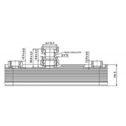 Вторинний пластинчастий теплообмінник ГВП на 15 пластин для котлів Immergas Nike/Eolo Mini (з ручками), артикул 1.013430, 17B1951502