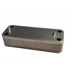Пластинчатий Теплообменник 16 пластин, (аналог ZILMET), 17B2071600 (16), D003202285, 0020119605, 0020119606, 998483(16)