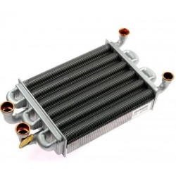 Основний Бітермічний Теплообмінник Westen Quasar D 24F, Baxi Mainfour 24F 225 мм (5700520)