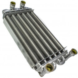 Основний Бітермічний Теплообмінник Westen Quasar, Quasar Plus, Baxi Main, Main Digit, Mainfour, Roca Neobit (616170)