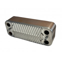 Пластинчатий теплообмінник 12 пластин (аналог ZILMET) арт. 7828745, Z0700.01.20.00, 1.022220, 1.022221, 17B1901606, 8705406264(12).