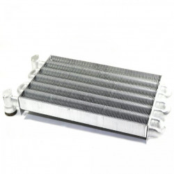 Основний Монотермічний Теплообмінник для котлів  Hermann, Tiberis, Italtherm 28 E | 30 SE,  H015004840