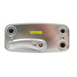 Теплообмінник вторинний пластинчастий 19 пластин для котлів Immergas PP19CE6101, 3.011261, 3.015567.