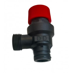 Запобіжний клапан 3 бари SIME Metropolis DGT – клапан скидання тиску для котла Запобіжний клапан 3 бари SIME Metropolis DGT – клапан скидання тиску для котла