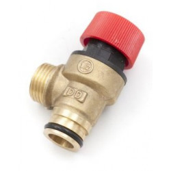 Запобіжний клапан 3 бари латунний BAXI Fourtech, Ecofour / WESTEN Quasar D, Pulsar D (710071200)