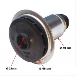 Роторний комплект для насоса Wilo циркуляційного типу, діаметр 21 мм (з валом 40 мм) - модель w15/6
