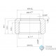 Шланг газ 1/2"х3/4" гайка-гайка 120см