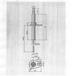 Электрод контроля пламени код IS 042 Электрод контроля пламени код IS 042