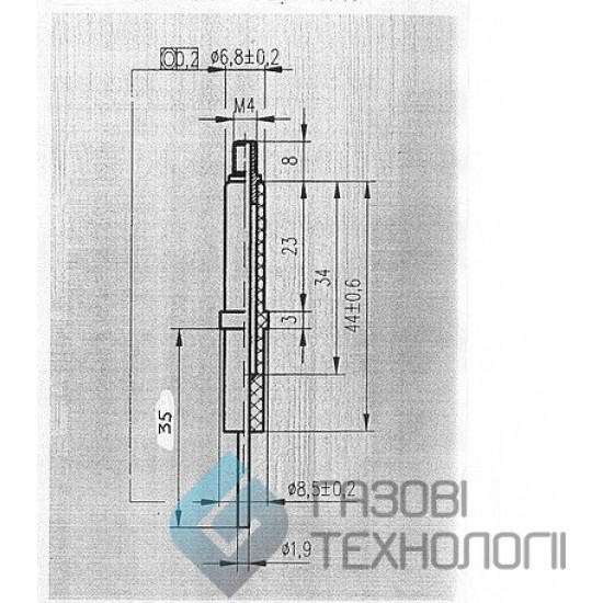 Іскровий електрод ZE 510