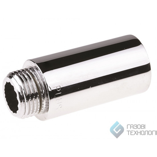 Удлинитель хром, 1/2"x100, Plus, ACE 1380100040