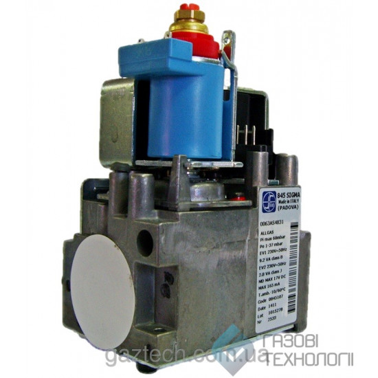 Газовый клапан 845 SIGMA 0.845.107 Газовый клапан 845 SIGMA 0.845.107