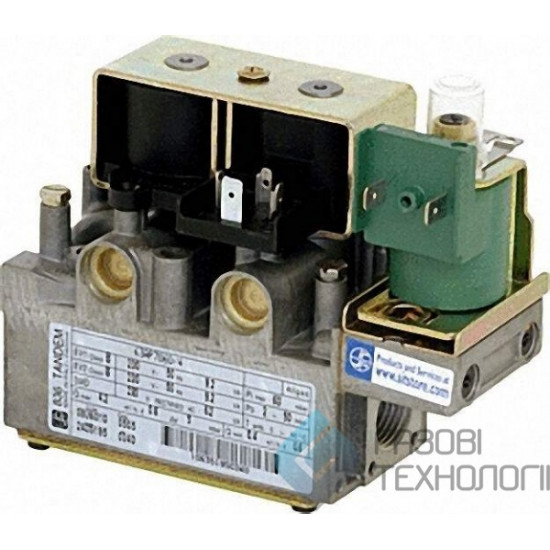 Газовий клапан 836 TANDEM. 0.836.010 Газовий клапан 836 TANDEM. 0.836.010