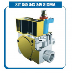 Газовий клапан Sit Sigma 845 - 0.845.039 (синій, вихід під пілот)