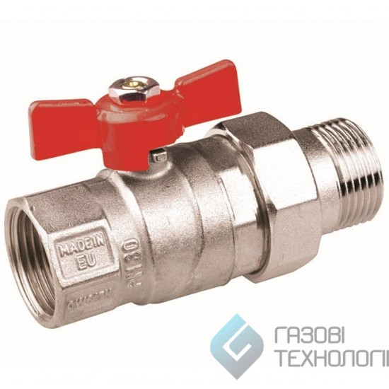 Кран-американка с кольцом 1/2", Normal, ACE 17050050004