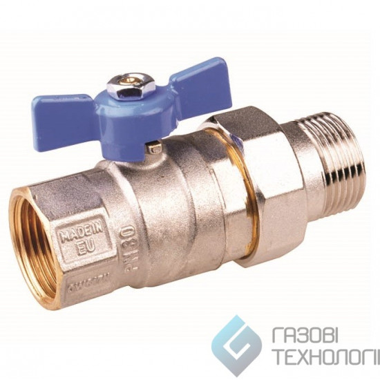 Кран-американка с кольцом 3/4", Plus, ACE 17400000006