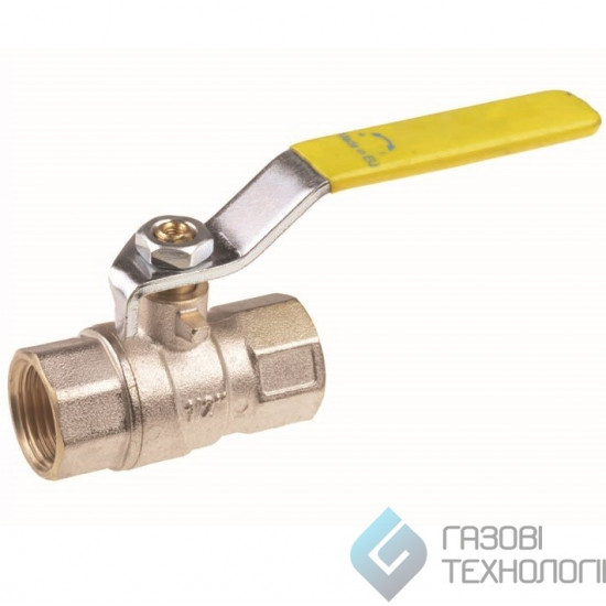 Кран шаровый газовый (ручка) вн.-вн. 3/4", Plus, ACE 57270000006