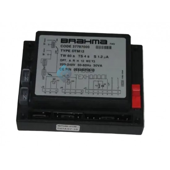 Плата управління Brahma DTM12 RMG110 (TW 60s TS 4s) 6178836 (арт. 6178835 , 37787000) Плата управління Brahma DTM12 RMG110 (TW 60s TS 4s) 6178836 (арт. 6178835 , 37787000)