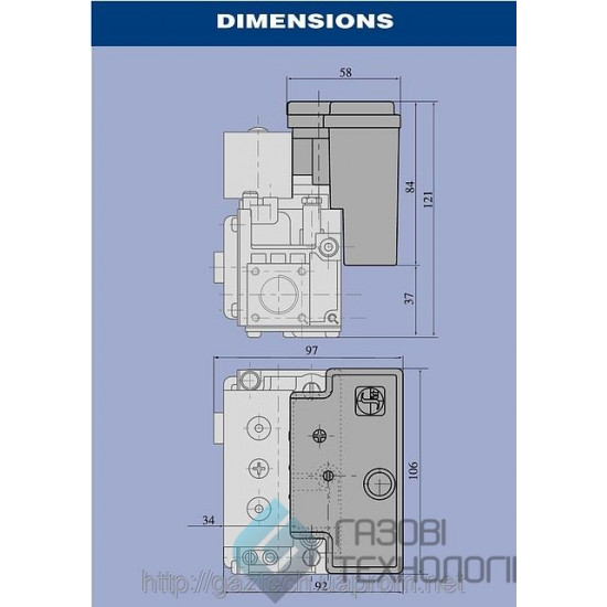 Блок электронного управления 503 EFD 0.503.006 Блок электронного управления 503 EFD 0.503.006