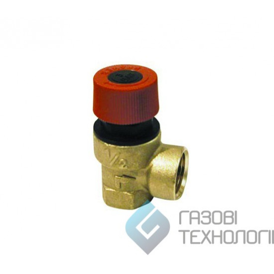 Клапан запобіжний. 1/2", 2bar. 0044