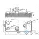 Теплообмінник вторинний пластинчастий ZILMET 15 пластин Immergas 17B1951502