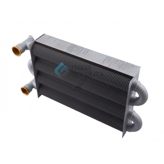 Основний Монотермічний Теплообмінник 1.015791 для котлів  Immergas Eolo Mini kw, Mini 24 3Е, Maior 24 4E