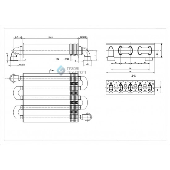 Основний Монотермічний Теплообмінник для колів Vaillant TurboTec, AtmoTec Pro, Plus 28 кВт (0020039068) Основний Монотермічний Теплообмінник для колів Vaillant TurboTec, AtmoTec Pro, Plus 28 кВт (0020039068)