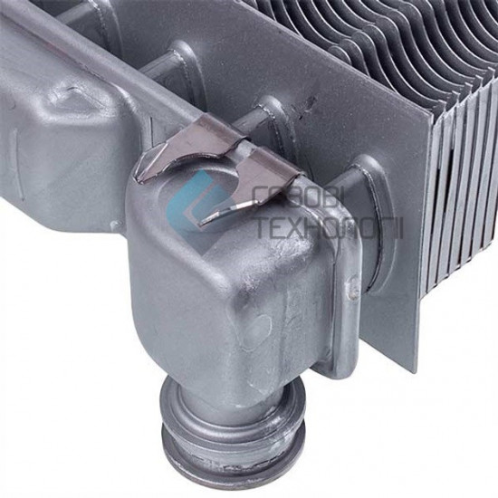 Основний Монотермічний Теплообмінник 5680990 для котлів Westen Star Digit, Baxi Eco 3, Luna 3 Comfort