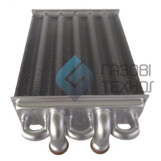 Теплообмінник для котла Ariston Egis 24 кВт під скобу (короткий, 220 мм) 65106300