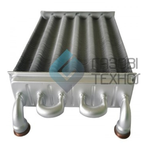 Теплообмінник для котла Ariston Egis 24 кВт під скобу (короткий, 220 мм) 65106300