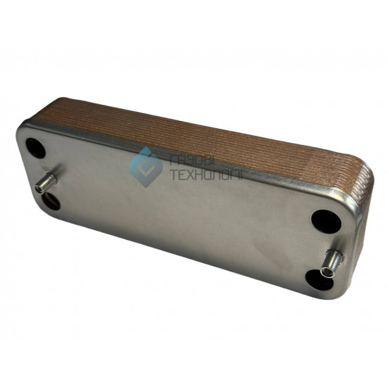 Пластинчатий теплообмінник 18 пластин (аналог ZILMET ) 17B2071800 (18), 998483, 0020119605, 0020119606, D003202285, 0020119605.