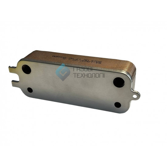 Пластинчатий теплообмінник 16 пластин (аналог ZILMET) 87186446250 (16)