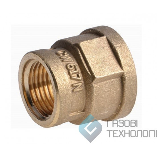 Муфта редукционная, вн., 1"x1/2", Plus, ACE 1150080407